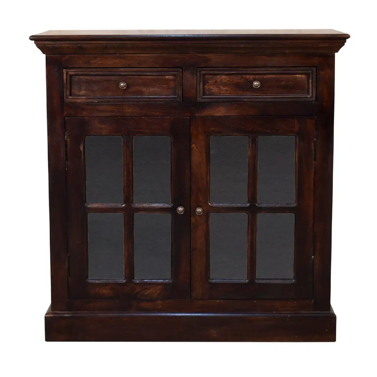 Cabinet With Glazed Doors by Unique Piece Furniture