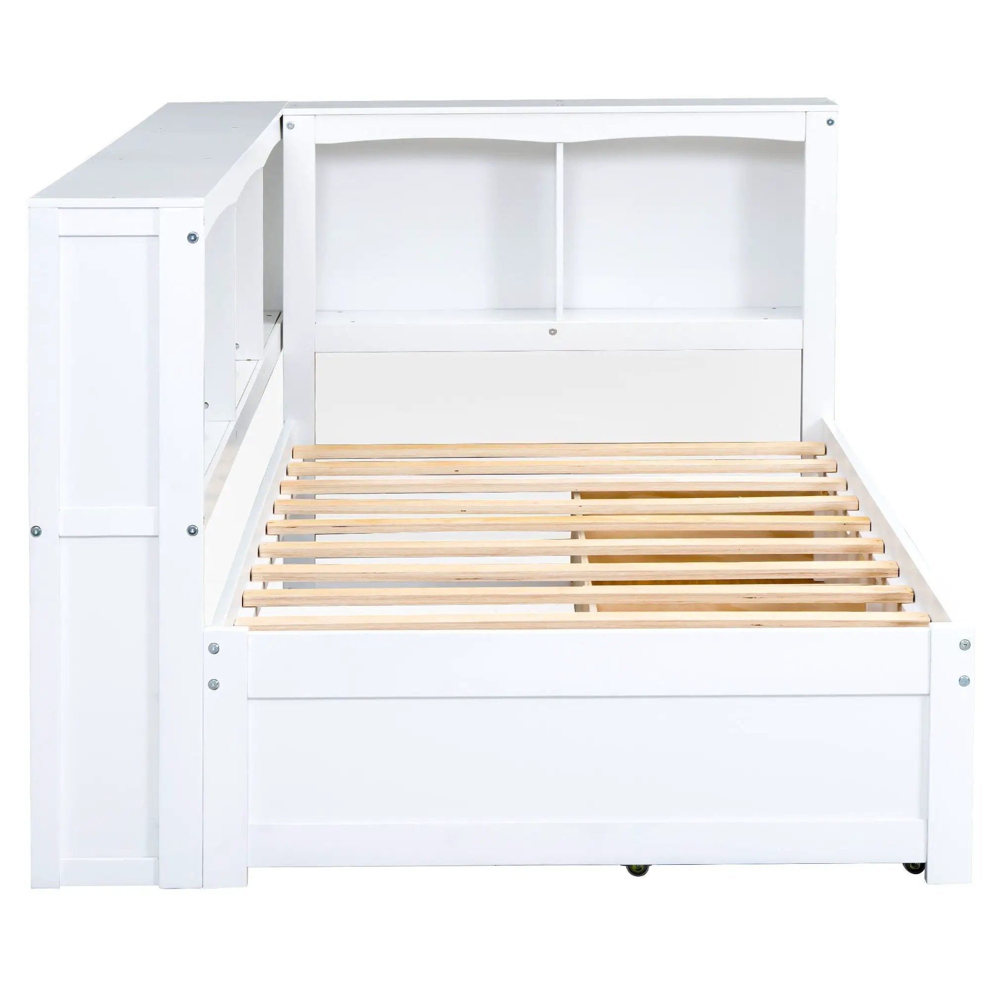 Daybed With 2 Storage Drawers, Storage Cabinets, USB Ports