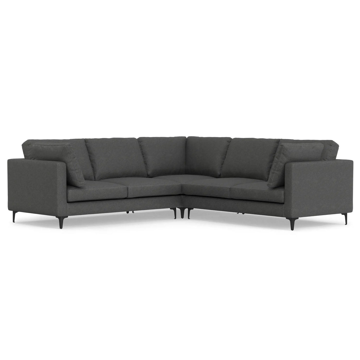 Ava - Mid Century Corner Sectional Sofa Handcrafted by Unique Piece Furniture