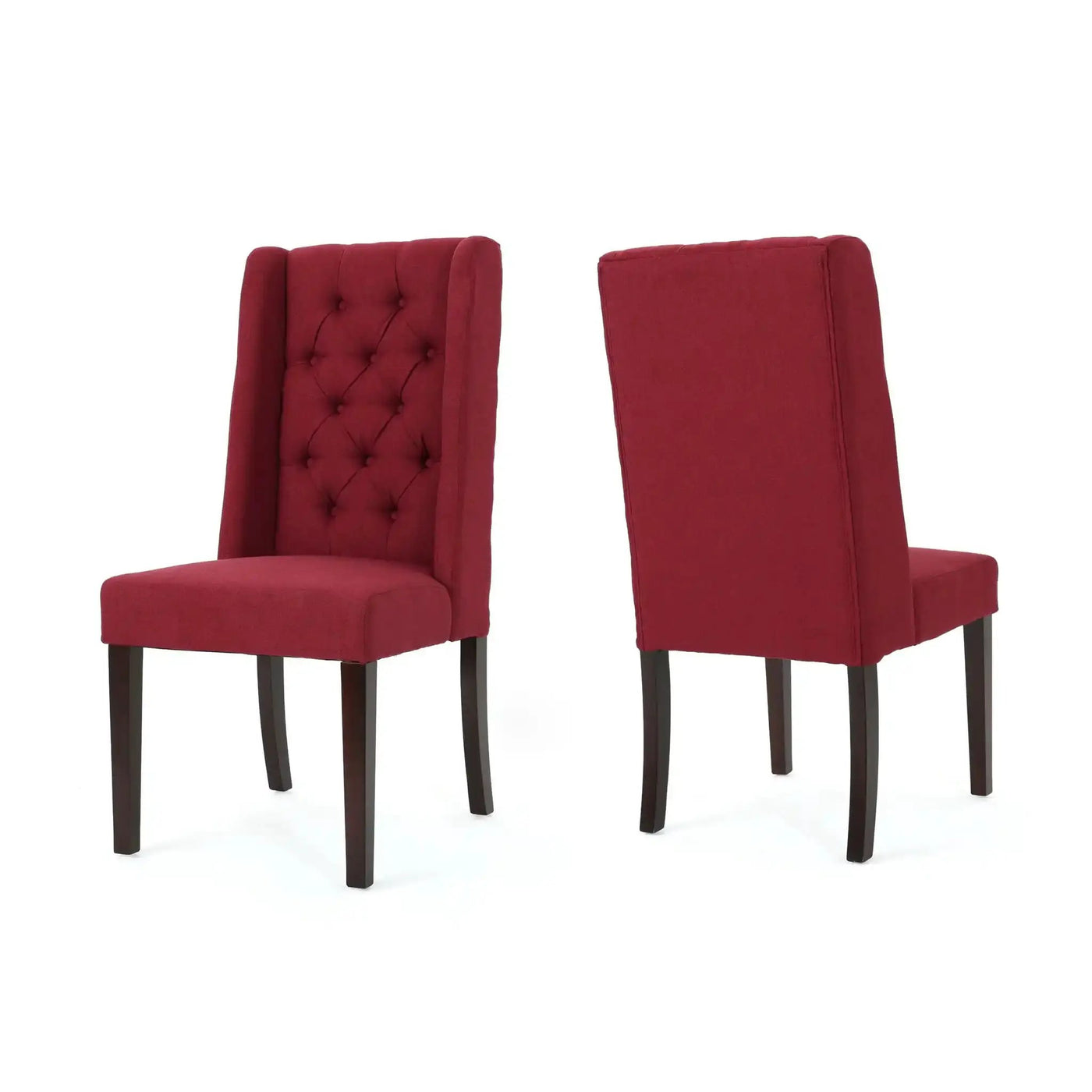 Sophisticated Tufted Dining Chair With High Back Design by HouseOfZazla