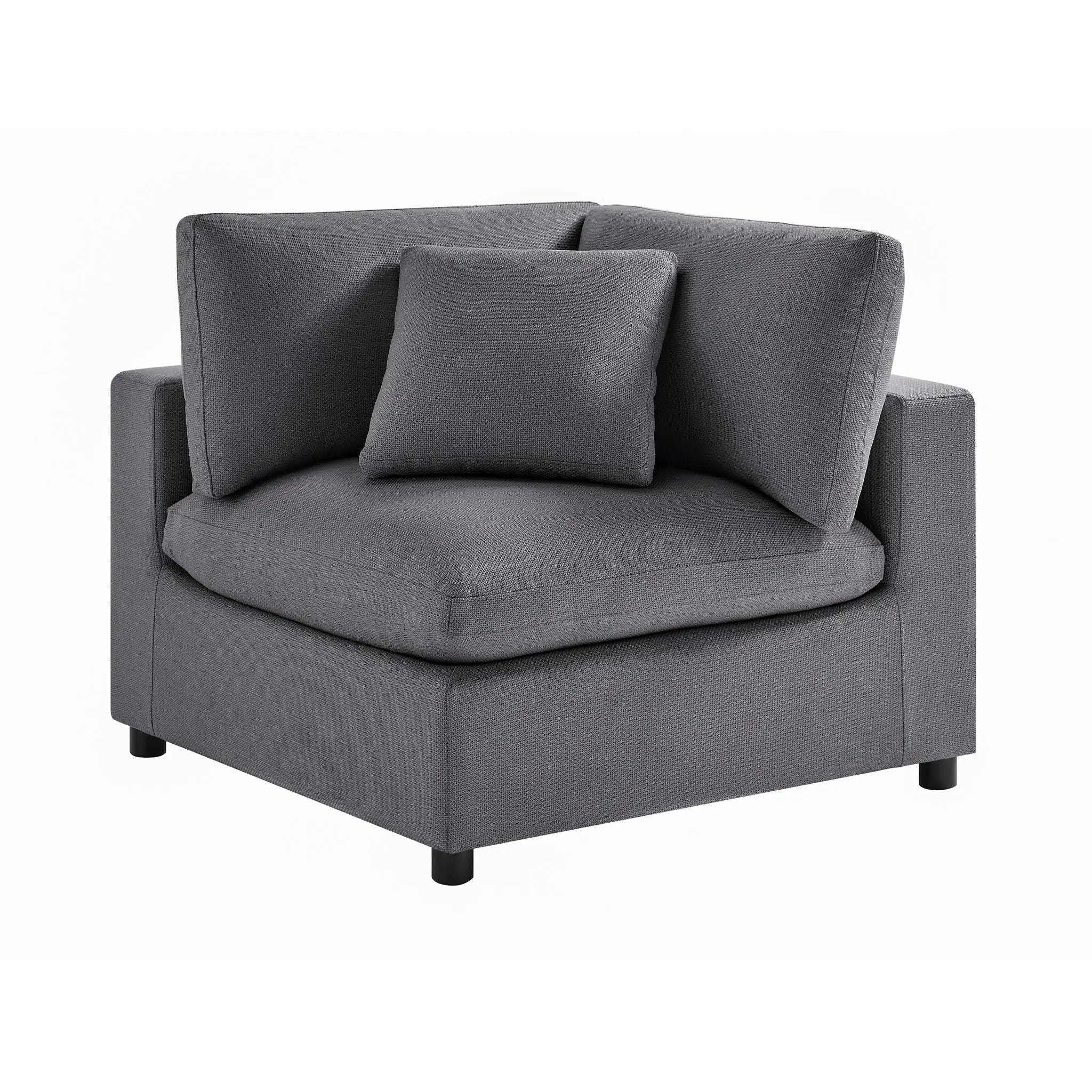 Cassandra - Sofa With Ottoman by HouseOfZazla