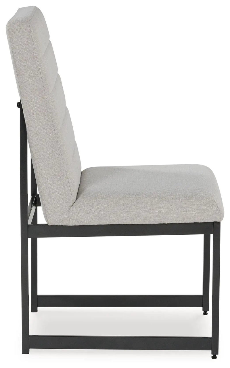 Tomtyn - Dining Upholstered Side Chair (Set of 2) - Light Brown by Unique Piece Furniture