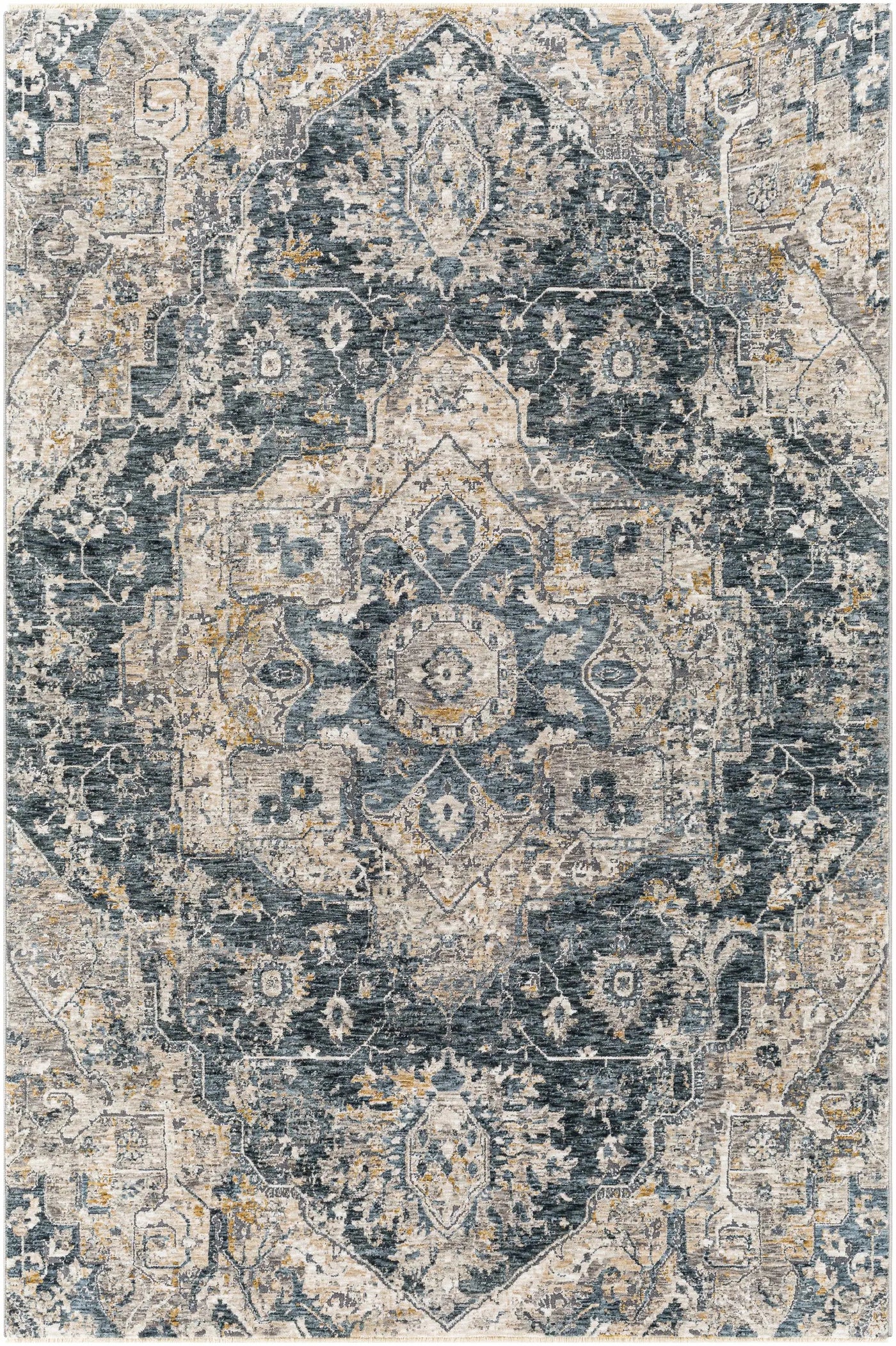 Beaudesert Luxe Fringe Rug by Boutique Rugs