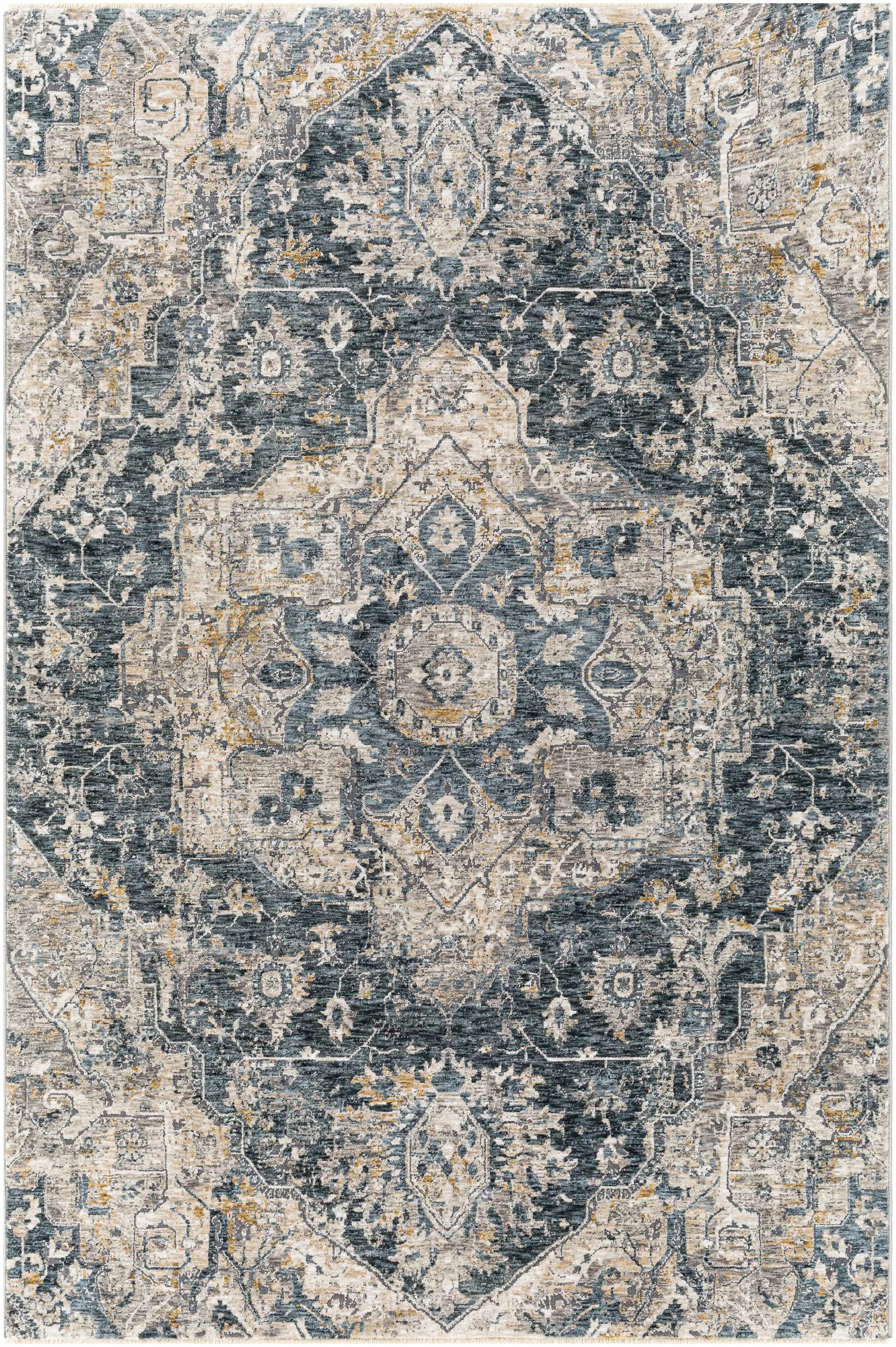 Beaudesert Luxe Fringe Rug by Boutique Rugs