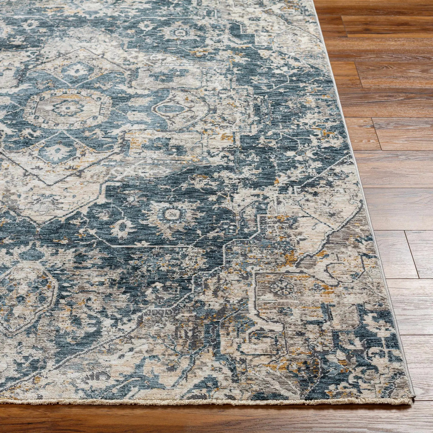 Beaudesert Luxe Fringe Rug by Boutique Rugs