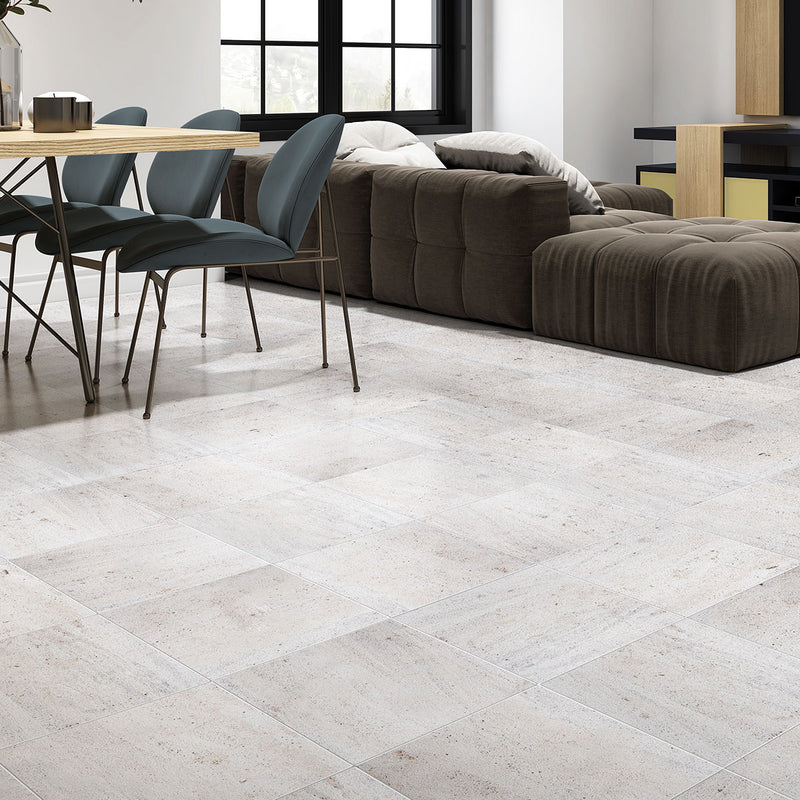 Beaumaniere Fine Textured Limestone Tiles 8x8 Limestone Fine Textured 8x8 Tiles — 2