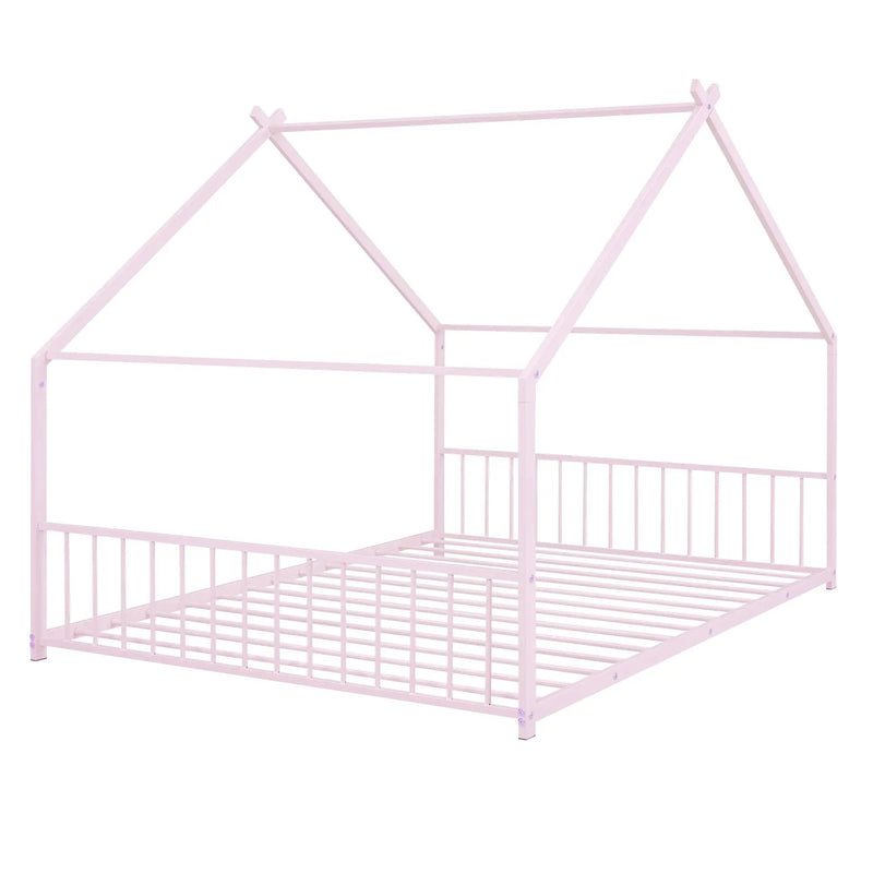 Metal House Bed by HouseOfZazla