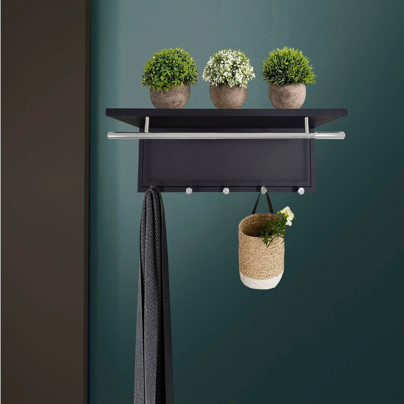 Esyspot - Hook Wall Mounted With Shelf by HouseOfZazla
