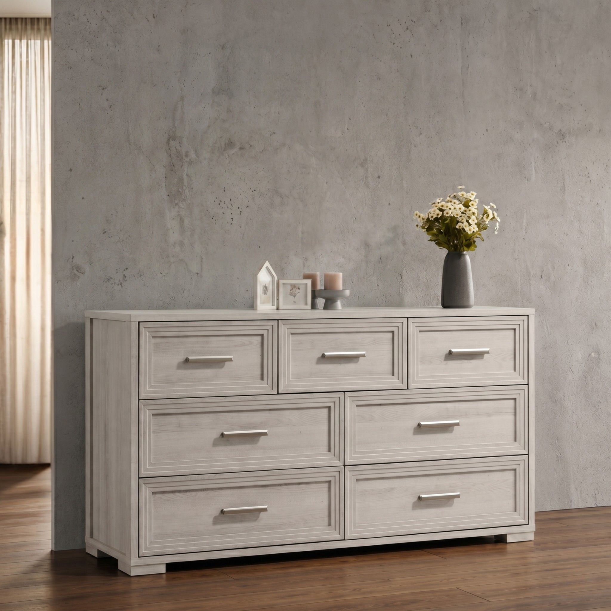 Colorado - Bedroom Set With Upholstered LED Headboard by HouseOfZazla
