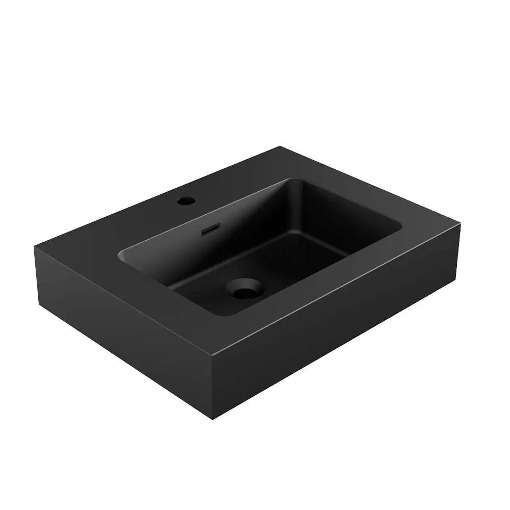 BB02-24-109 Integrated Engineered Solid Surface Basin Matt by HouseOfZazla