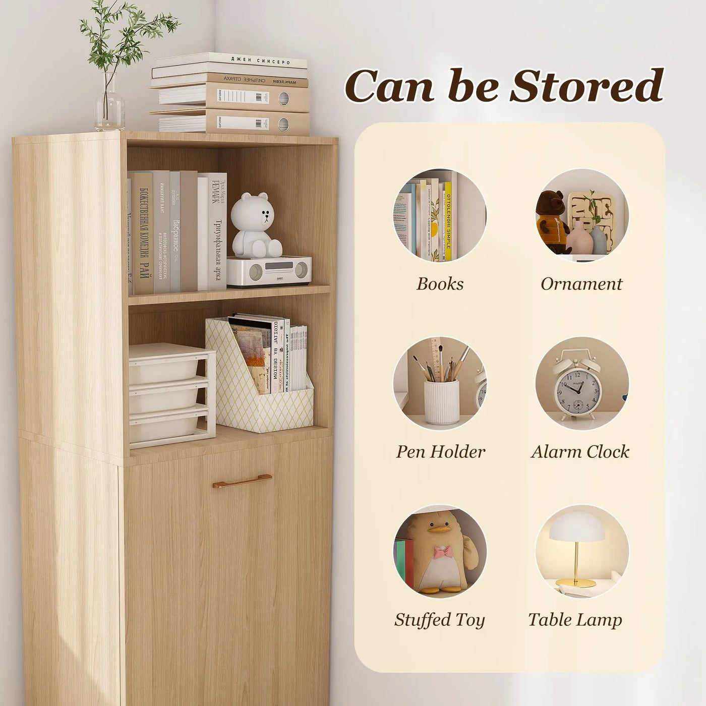 Stretchable Office Desk With Storage Shelves And Mobile Wheels by HouseOfZazla