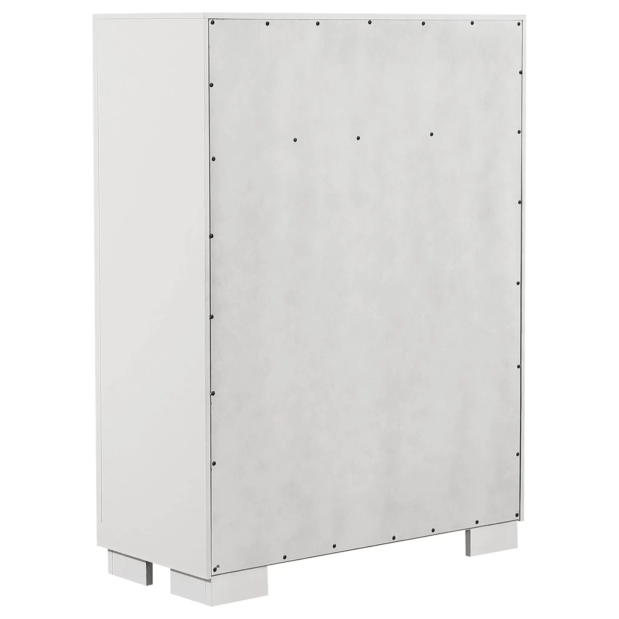 Jessica 5-drawer Bedroom Chest Snow White by Unique Piece Furniture