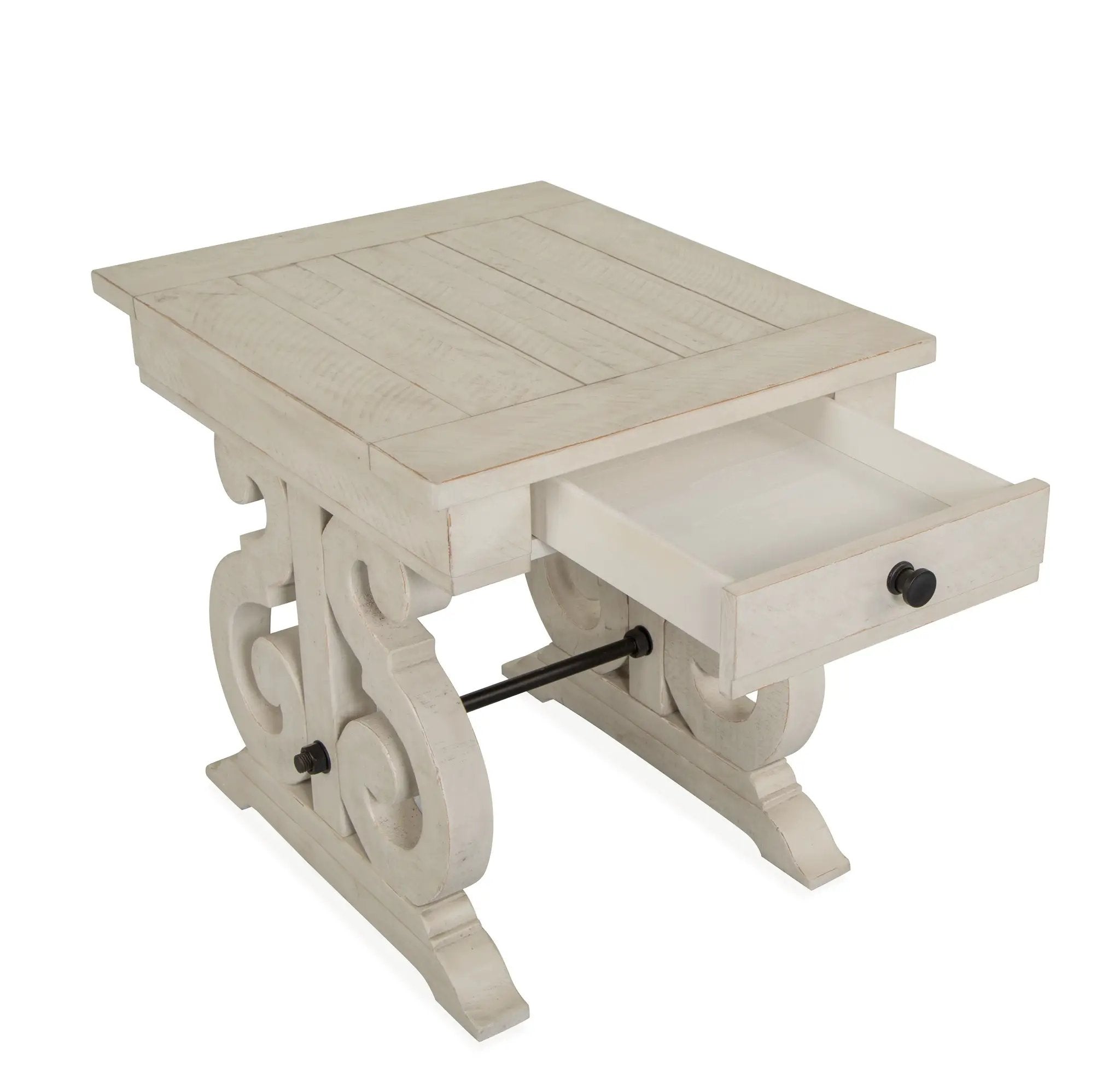 Bronwyn - Rectangular End Table - Alabaster by Unique Piece Furniture