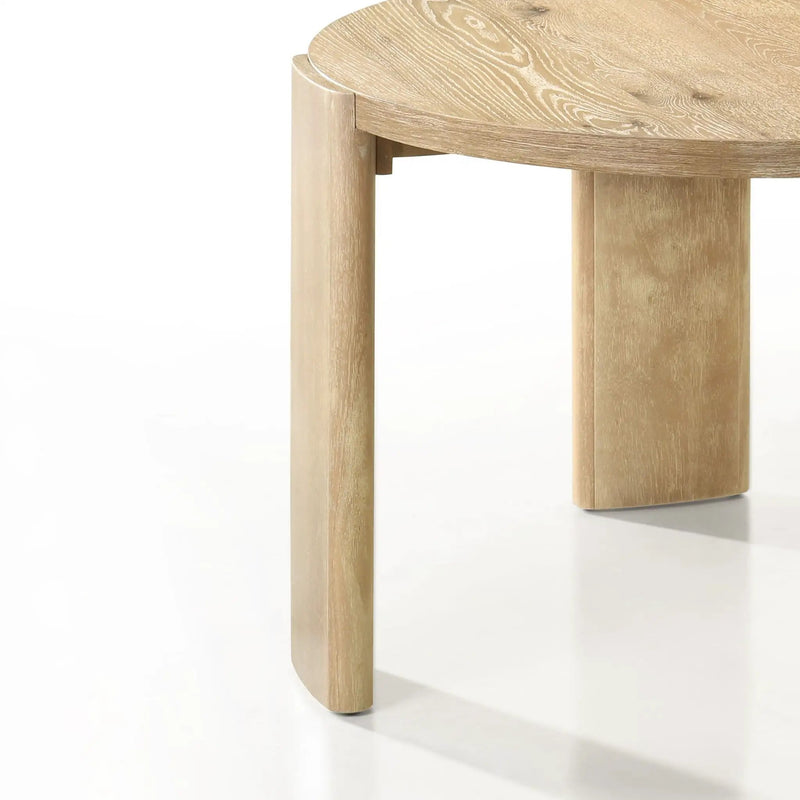 Bowen - Round Dining Table - Oak Finish by Unique Piece Furniture