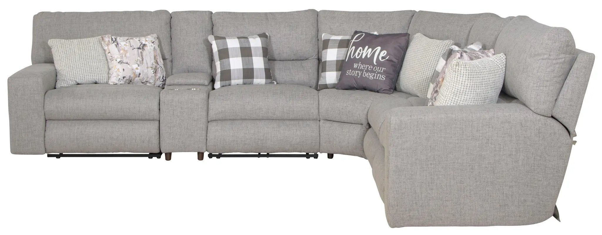 Rockport - Reclining Sectional by Unique Piece Furniture