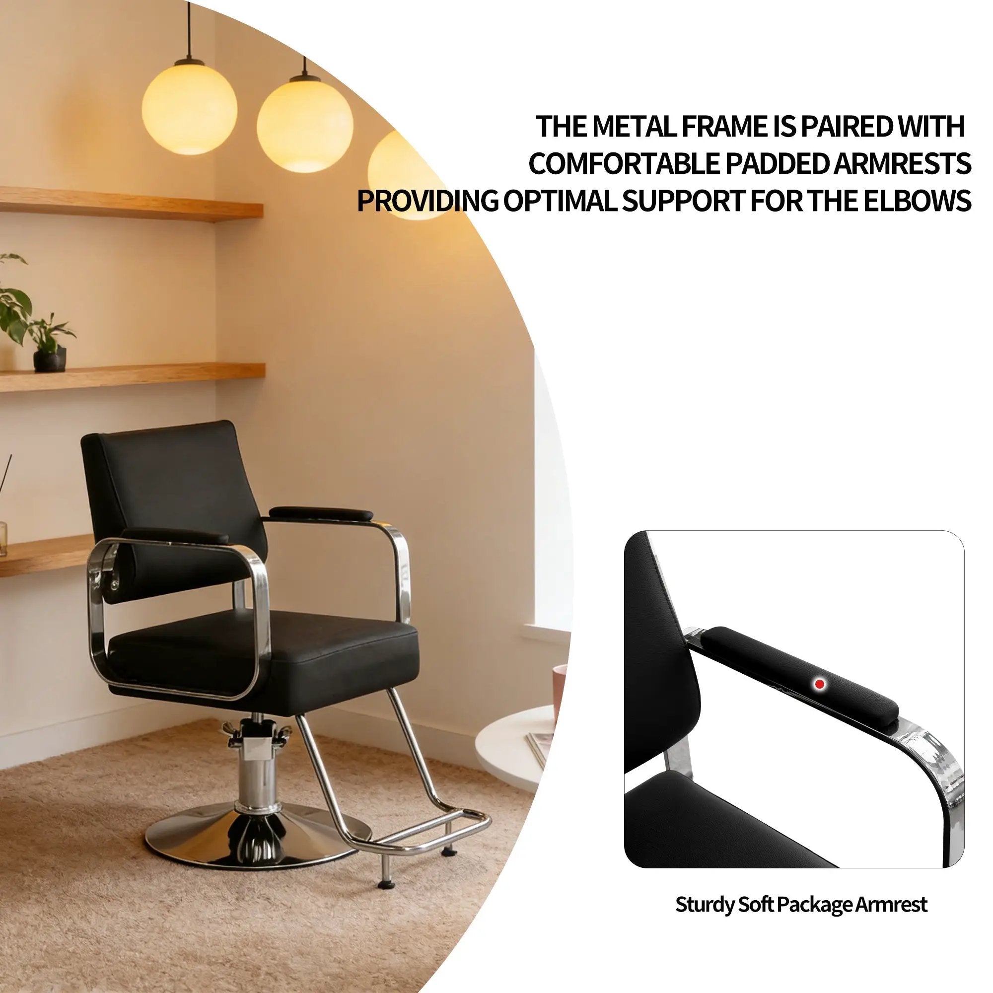 Barber Chair Salon Chair for Hair Stylist by HouseOfZazla