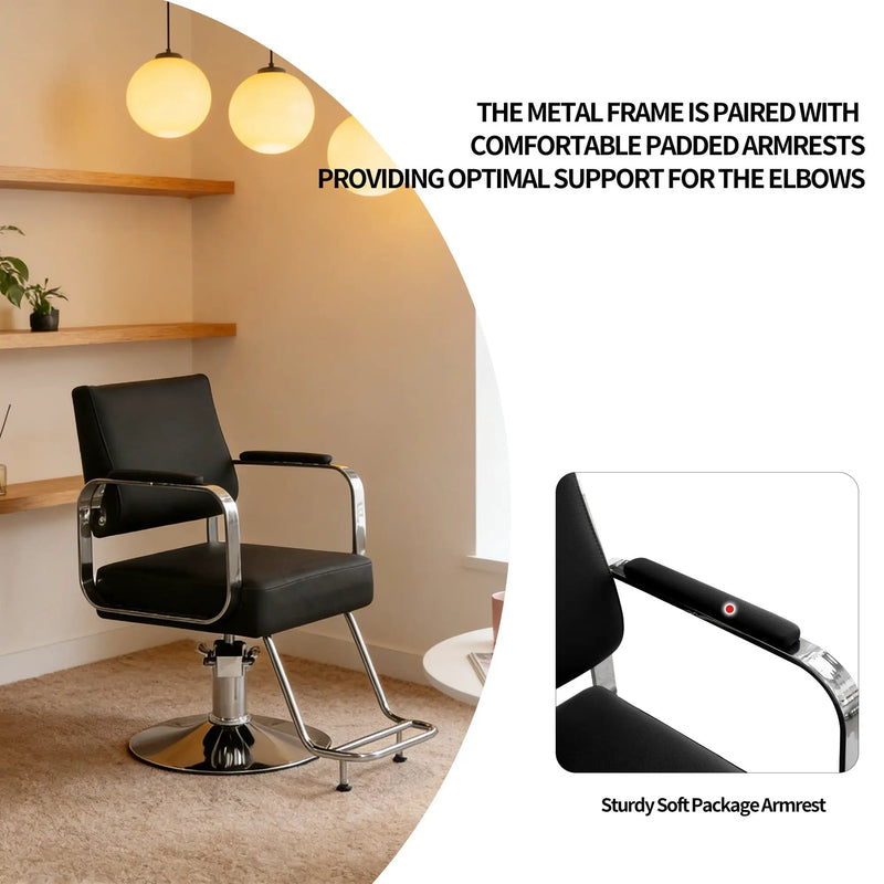 Barber Chair Salon Chair for Hair Stylist by HouseOfZazla