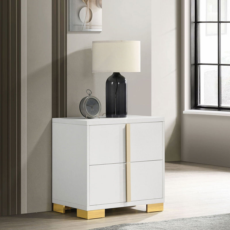 Jeremiah - 2 Drawer Nightstand by HouseOfZazla