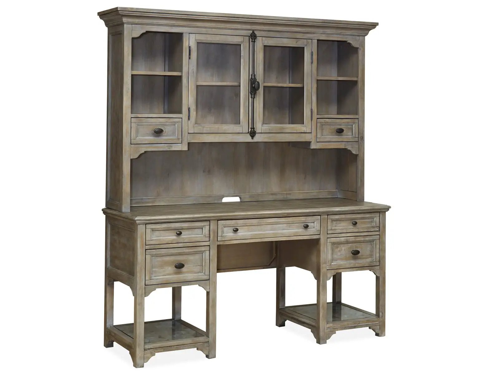 Tinley Park - Desk - Dove Tail Gray by Unique Piece Furniture