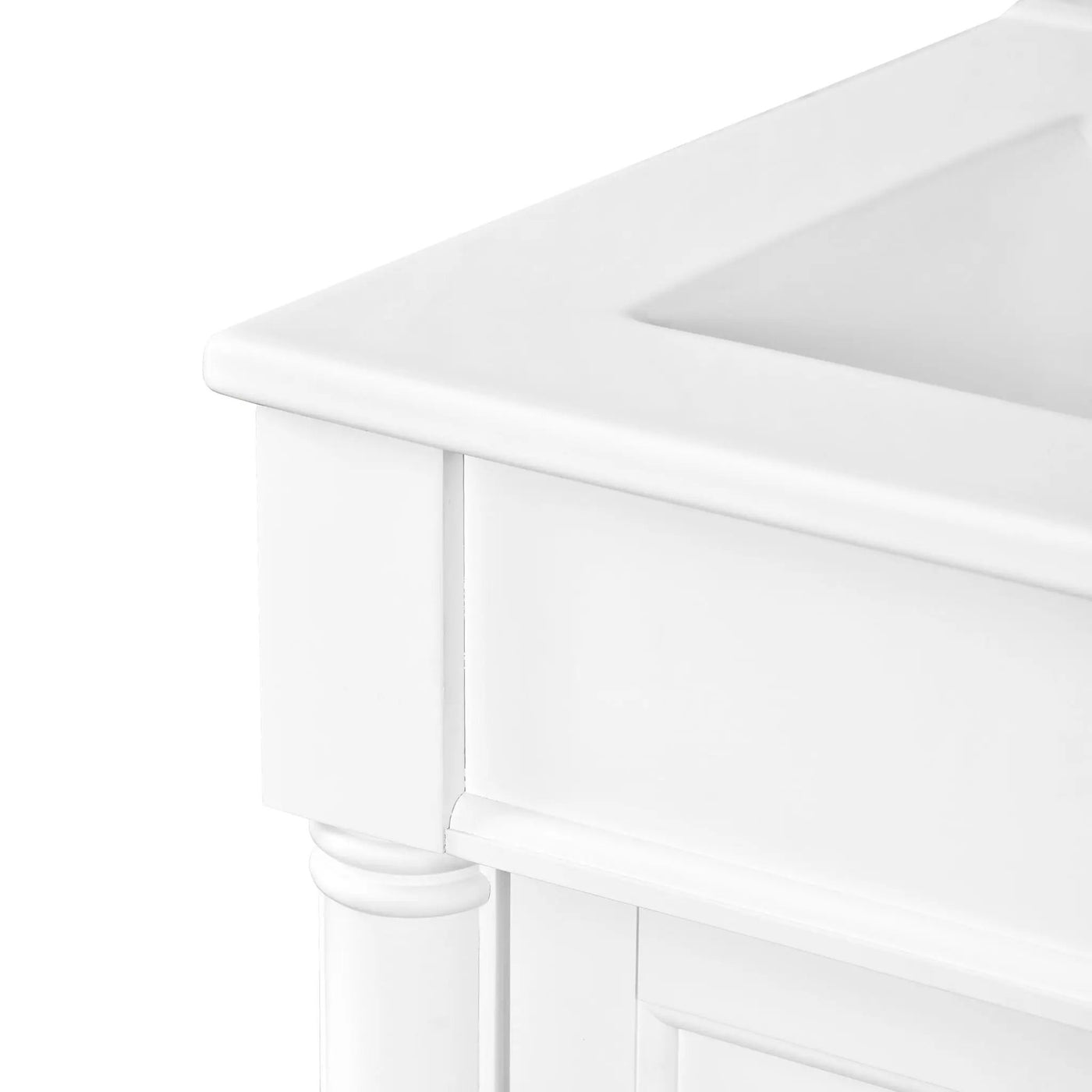 Bathroom Vanity With Top Sink, 2 Tier Storage Cabinet by HouseOfZazla