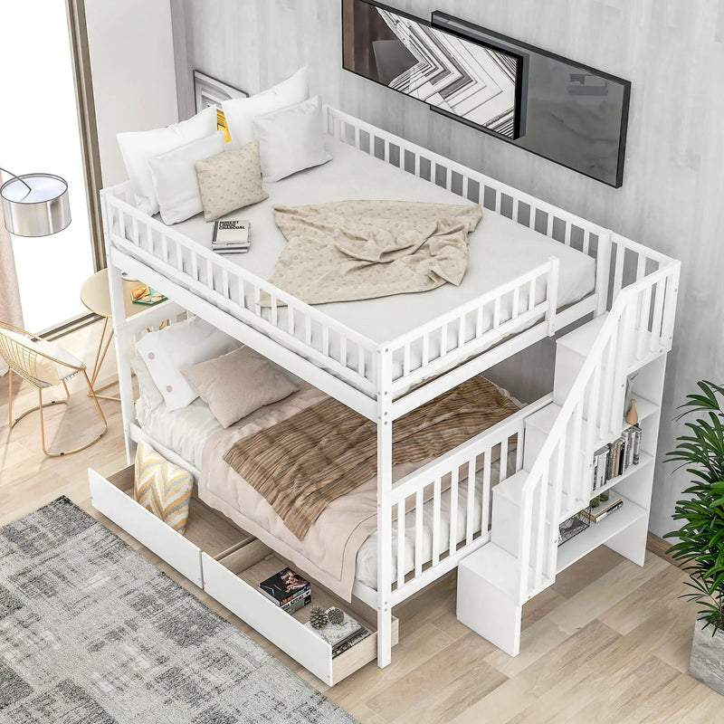 Bunk Bed With Staircase by Unique Piece Furniture