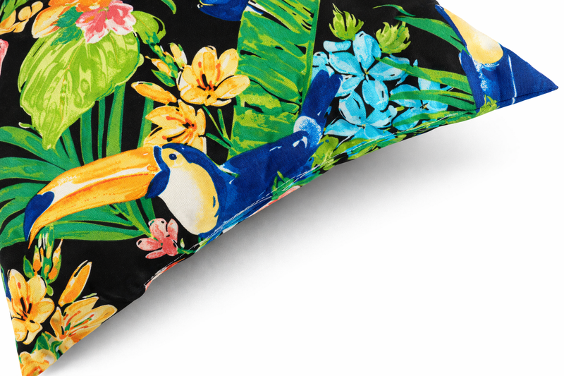 Blue Outdoor Throw Pillows with Waterproof & Fade-Resistant Fabric - 2 Pack, photo 7 of 10