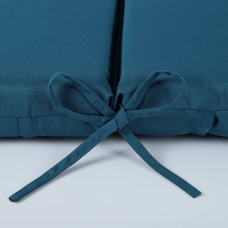 Lake Blue Outdoor Lounge Chair Cushion Set with UV & Fade Resistance, photo 6 of 14