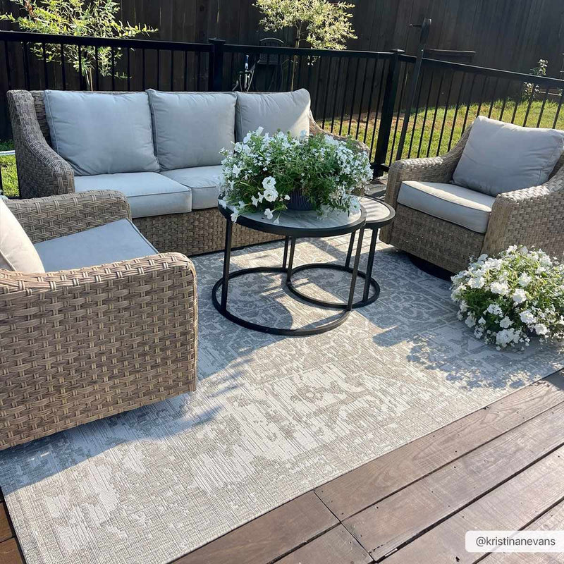 Beige Kilmacolm Outdoor Rug by Boutique Rugs
