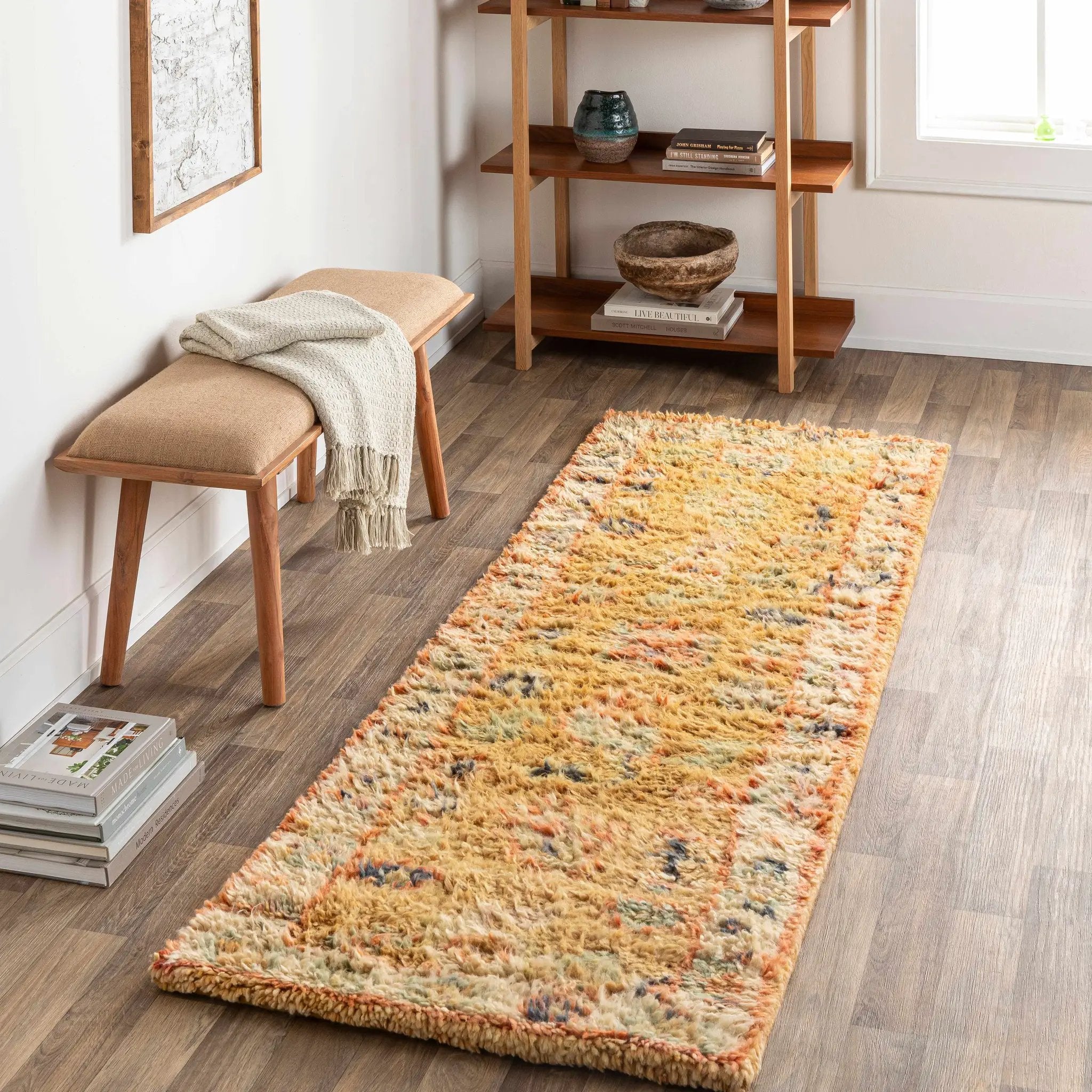 Belevi Hand Knotted Wool Rug - Clearance by Boutique Rugs