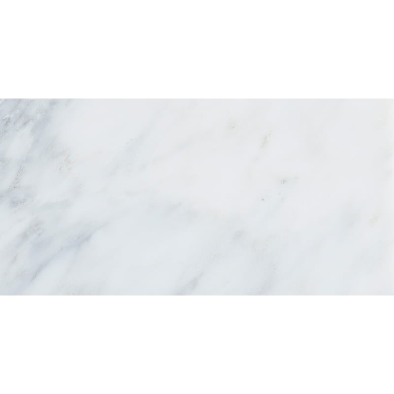 Bella White Polished Marble Tiles 12x24 Marble Polished 12x24 Tiles