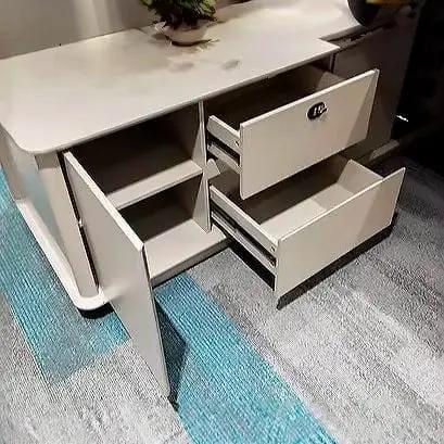 Magill · Modern L-Shaped Executive Desk by Arc Grove