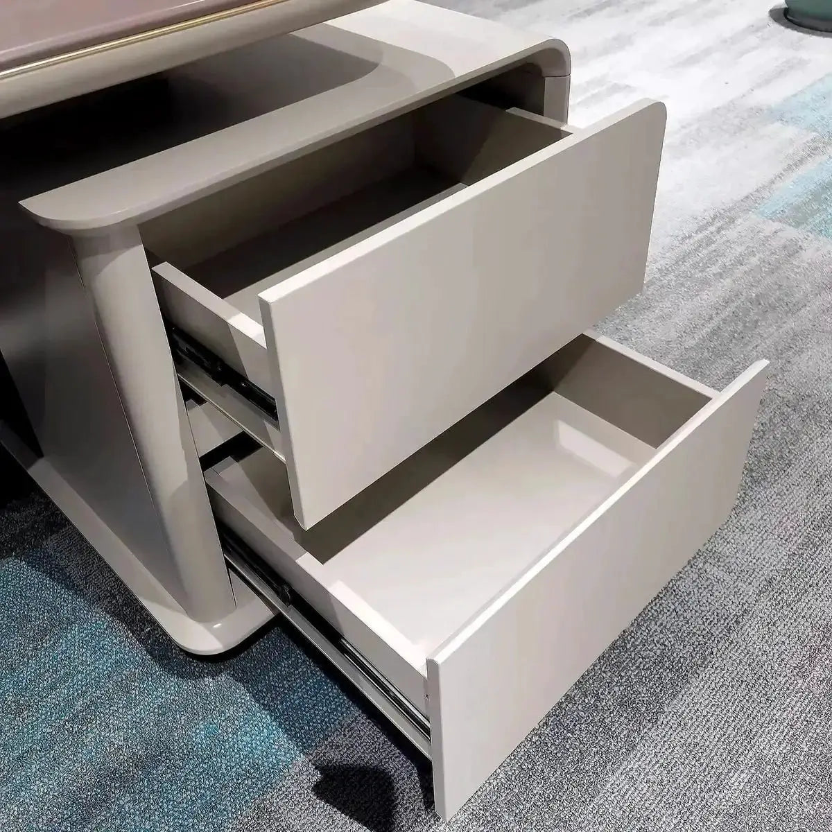Magill · Modern L-Shaped Executive Desk by Arc Grove