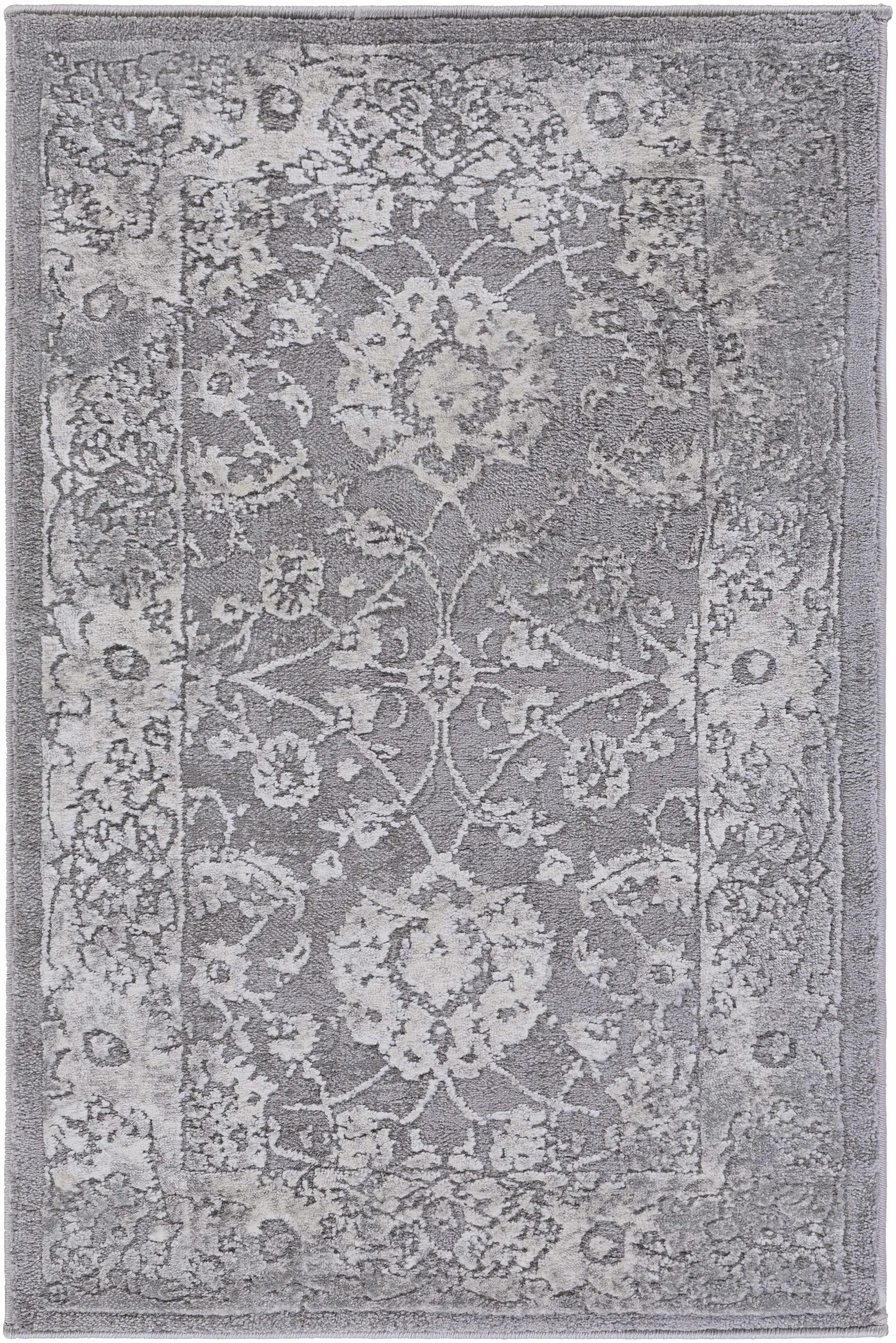 Benavides Gray Updated Traditional Tibetan Rug by Boutique Rugs