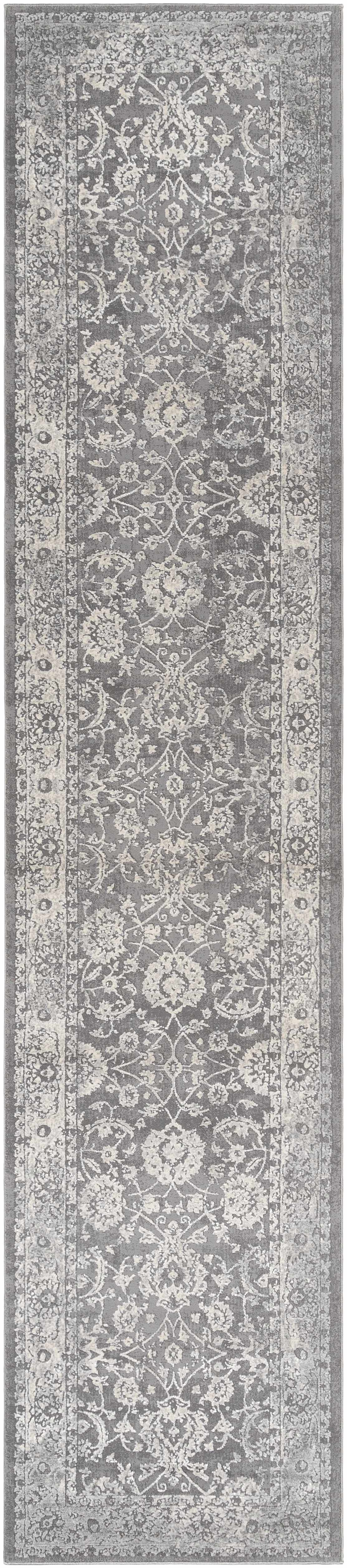 Benavides Gray Updated Traditional Tibetan Rug by Boutique Rugs