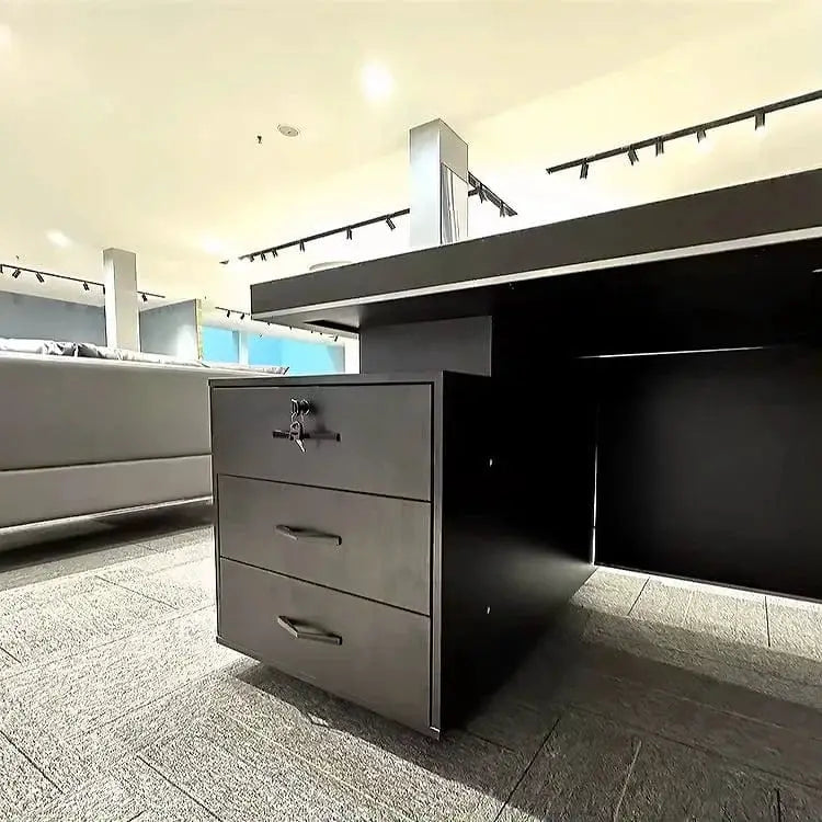 Byram · Modern L-Shaped Executive Desk by Arc Grove
