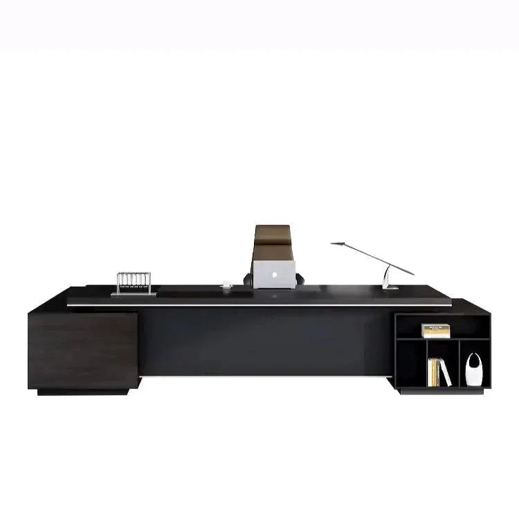 Byram · Modern L-Shaped Executive Desk by Arc Grove