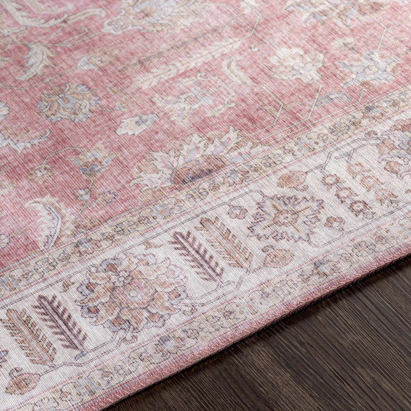 Bergman Distressed Red Area Rug by Boutique Rugs