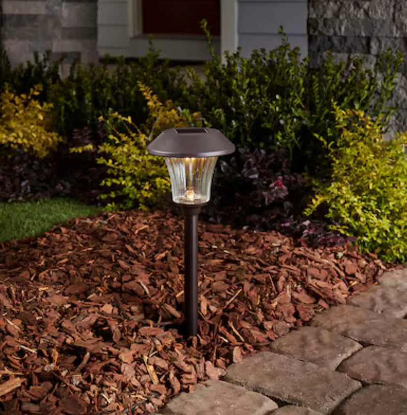 Berkely Jensen 12 -Lumens Oil-rubbed Bronze Solar LED Outdoor Path Light 5 Pack( 3000-Kelvins K) by Outdoor Solar Outlet
