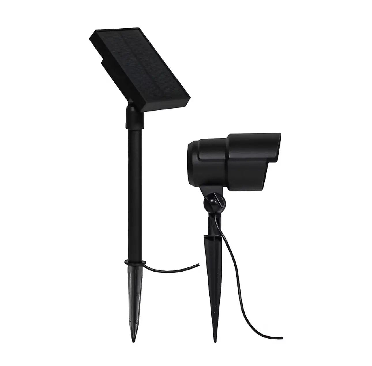Berkley Jensen 2 Pack Solar LED Spotlights 100 Lumen by Outdoor Solar Outlet
