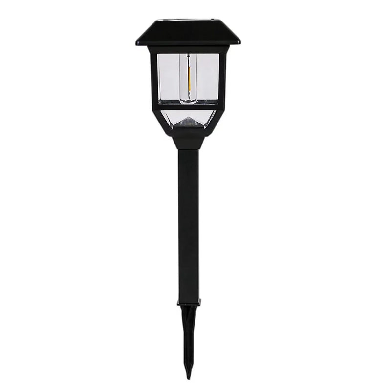 Berkley Jensen 5 Pack Solar LED Pathway Lights 15 Lumen- Graphite Black by Outdoor Solar Outlet