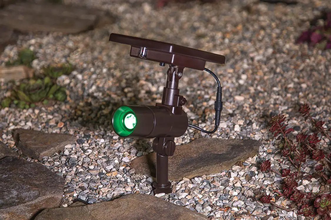 Berkley Jensen 50-Lumen Color-Changing Spotlight – Set of 2. by Outdoor Solar Outlet
