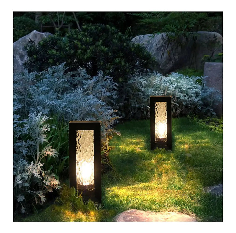 Berkley Jensen 50 Lumen Solar LED Lanterns,Warm White & Candle Flickering-2 Pack by Outdoor Solar Outlet