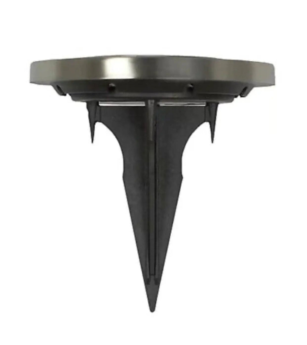 Berkley Jensen 6-Lumen Solar Disk Mark Lights, 6 pk. - Stainless Steel by Outdoor Solar Outlet