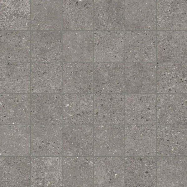 Berlin Charcoal Mosaic A Porcelain Mosaics 12x12