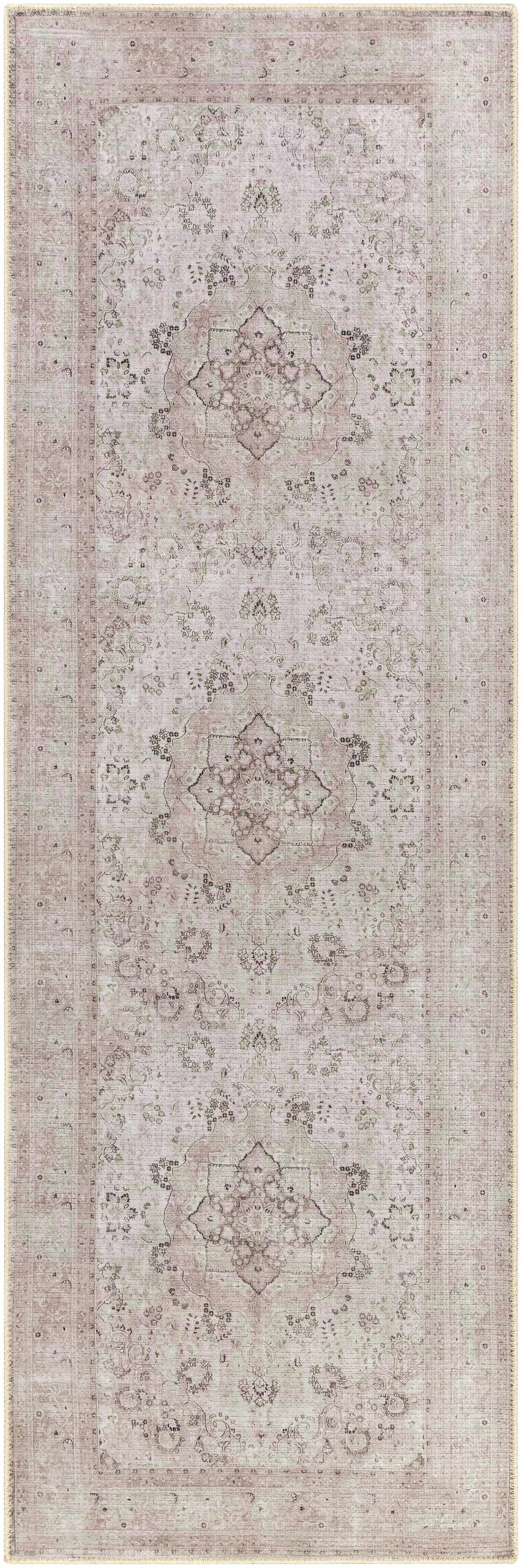 Bethany Vintage Flat Pile Washable Rug by Boutique Rugs