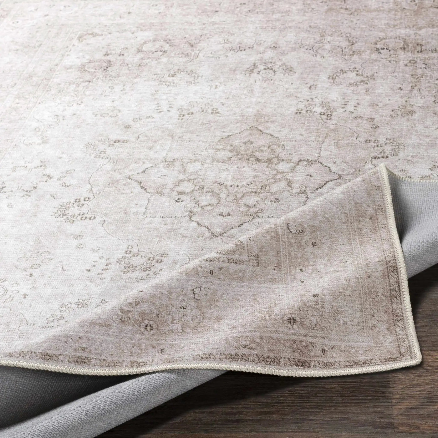Bethany Vintage Flat Pile Washable Rug by Boutique Rugs