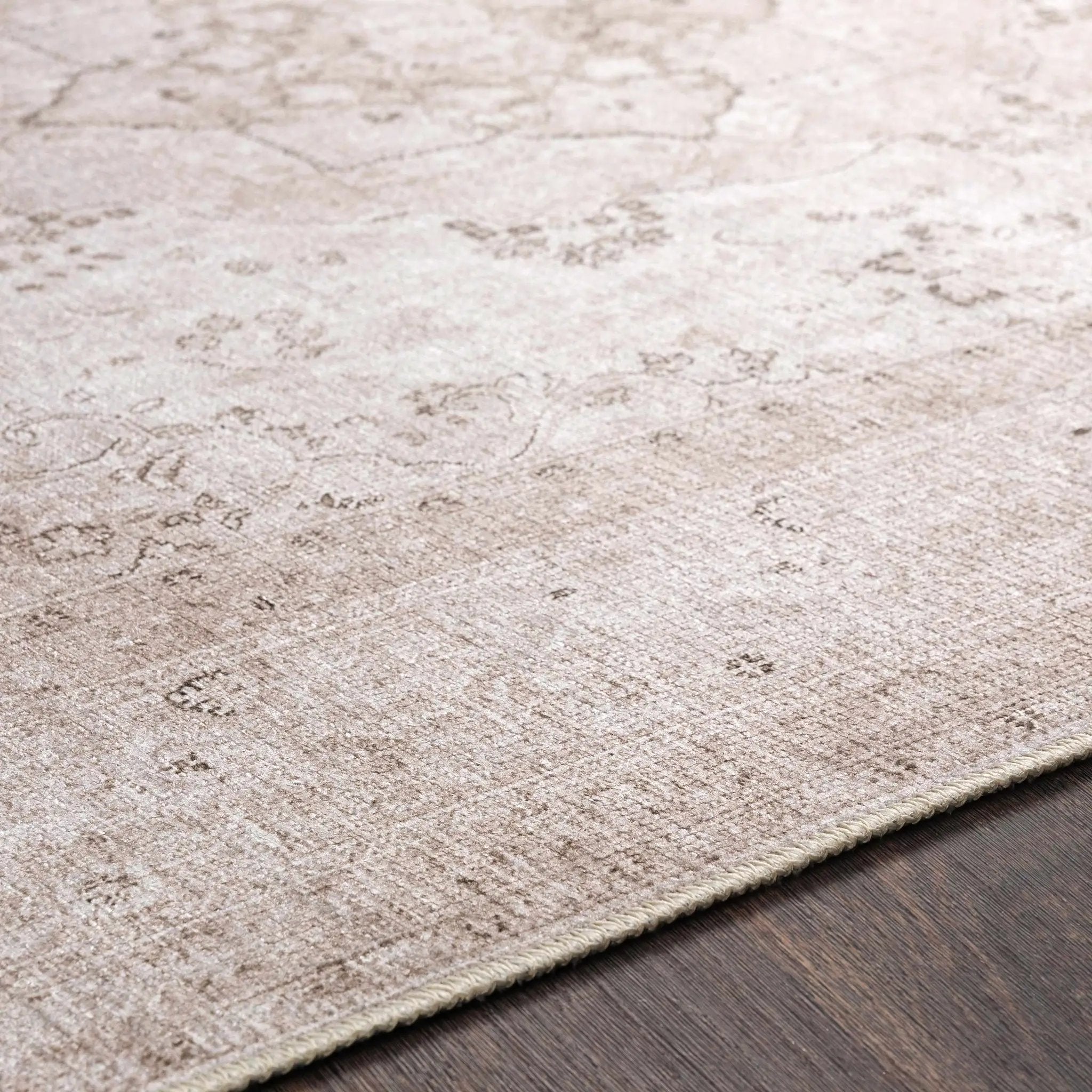 Bethany Vintage Flat Pile Washable Rug by Boutique Rugs