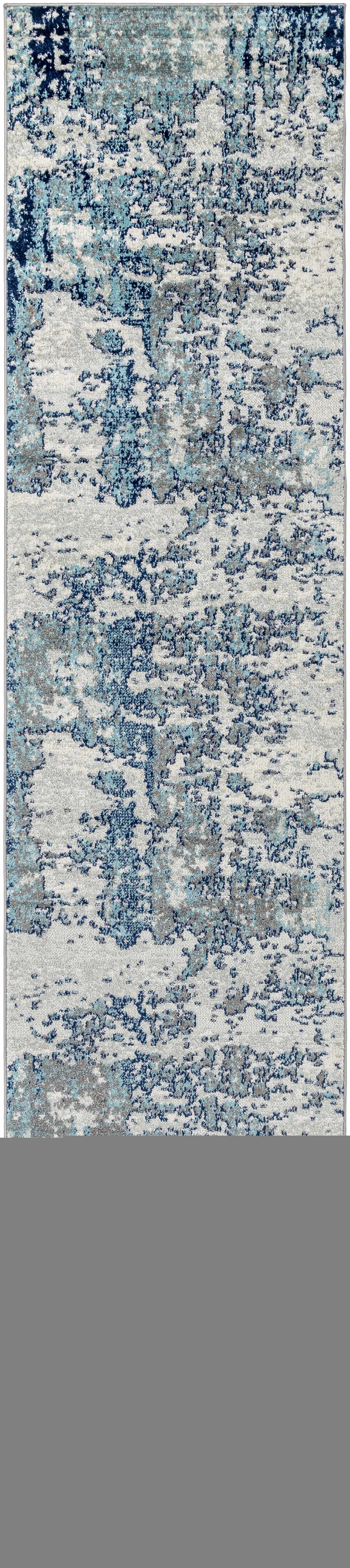 Beverly Abstract Blue Area Rug by Boutique Rugs