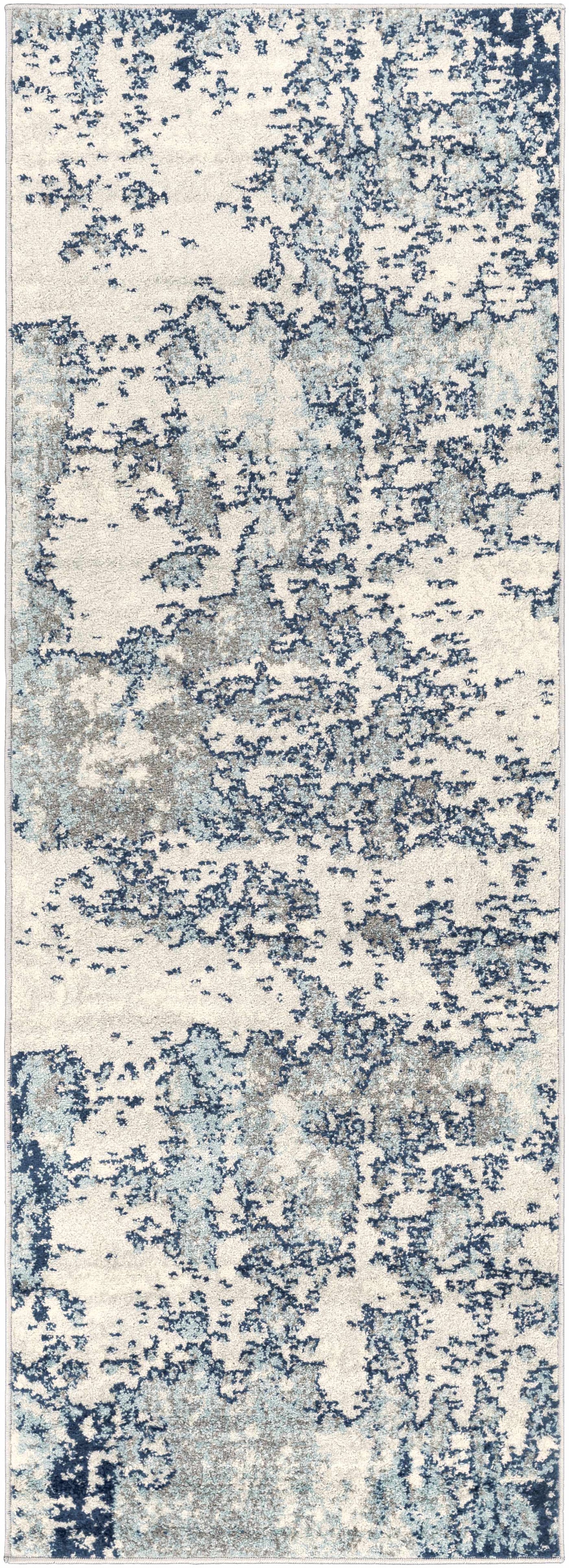Beverly Abstract Blue Area Rug by Boutique Rugs