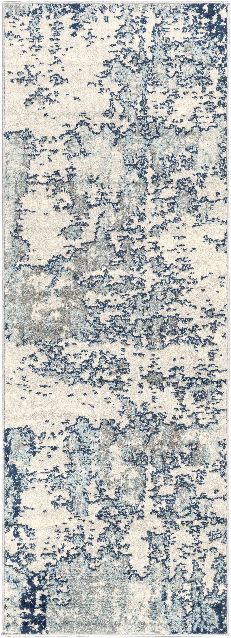 Beverly Abstract Blue Area Rug by Boutique Rugs